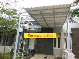 Material atap kanopinya memadukan polikarbonat dan membrane. Jual Pasang Kanopi Baja Ringan Atap Alderon Paket Full Double Super Elegan Di Lapak Titanino Bukalapak