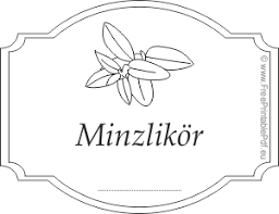 Per telefon, chat oder mail kostenloser versand. Aufkleber Fur Flaschen Mit Hausgemachtem Minzlikor Pdf Drucken Kostenlos