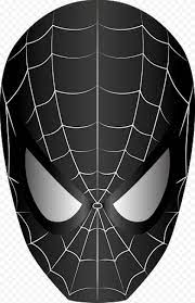 Hd Mask Spiderman Black Png In 2021 Spiderman Cartoons Png Png