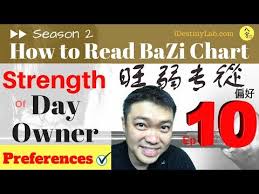 Read Bazi Strength Of The Day Owner Master Preferences