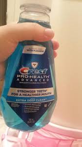 Crest gum care mouthwash is proven to reduce the early signs of gum disease, reduce gum inflammation, and kill plaque and bad breath germs. Crest Pro Health Advanced Mouthwash Alcohol Free 33 8 Fl Oz 2 Pack Walmart Com Walmart Com