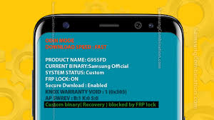 Fixed Custom Binary Blocked By Frp Lock Samsung