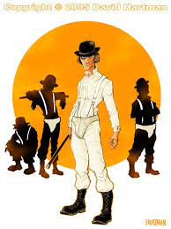 A Clockwork Orange La Naranja Mecanica Arte Friki Ilustraciones
