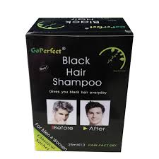It's because the hair cuticle opens up after dyeing and when it's open, the color can fade out faster. Natural Black Hair Shampoo Easy To Use Black Hair Color Shampoo Hair Dye For Men China Hair Cream And Hair Care Price Made In China Com