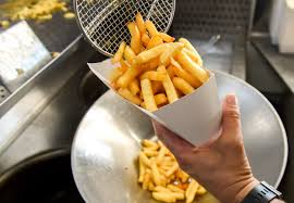 A small (about 3 ounces) portion of french fries that are fried in oil contains 267 calories. After Calorie Counts Go On Fast Food Menus Orders Dip A Bit