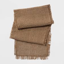 20 X90 Oversized Woven Table Runner Natural Threshold In 2020 Fall Table Decor Table Runners Farmhouse Table Runners