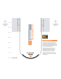 sample womens shoe sizing chart free download