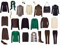 Green Black And Brown Outfits A Four By Four Capsule Wardrobe In Navy Brown Green And Beige Capsule Wardrobe Mom Capsule Wardrobe Capsule Outfits