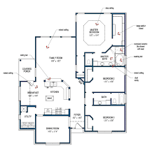 Savannah Family Room Custom Home Plans House Floor Plans