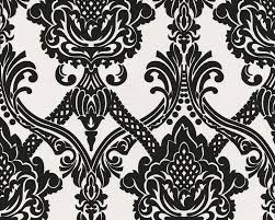 Tapete barock glitzer damast erismann 10023 15 bali wandtapete floral 6. Schwarz Weiss Tapete Online Kaufen