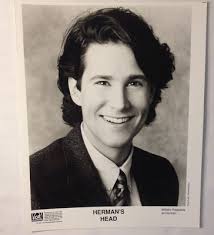 Herman's Head promo Photo William Ragsdale /Fox Broadcasting Co. 1991 B&W  8x10