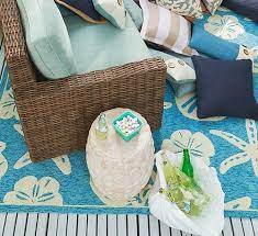 We carry outdoor rugs, floor mats or area rugs that feature sailboats, lighthouses, tropical fish, sea shells and more. Coastal Beach Blue Rugs For Outdoor Living Coastal Decor Ideas Interior Design Diy Shopping