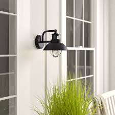 Billerica 1 Bulb Outdoor Barn Light With Dusk To Dawn Reviews Birch Lane