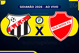 Ao vivo: Anápolis 0x1 Vila Nova – 3° rodada do Goianão