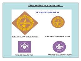 Lambang pandu dunia wosm atau world organization of the scout movement (organisasi gerakan pramuka sedunia) adalah 2) regu puteri bergambar bunga atau siluet (bayangan) bunga. Tandakecakapan Umum Anggota Pramuka Siaga Tanda Kecakapan Umum