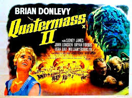 Quatermass II (1957) told the tale of a secret alien breeding ground geared  towards controlling… | Horror movie posters, Science fiction movies, Hammer  horror films