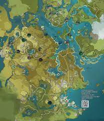 91 All Artifact Chest Map Genshin Impact Map Artifacts Art Rules