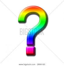 Rainbow Question Marks An Illustrated Question Mark By Rainbow Colors Picture Royalty Free This Or That Questions Question Mark Rainbow Colors