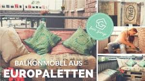 Tipps für möbel aus paletten. Balkonmobel Aus Paletten Selber Bauen Balkon Diy Upcycling Palettenmobel Anleitung Ideen Youtube