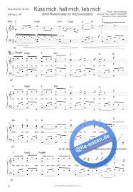 Wir haben alle sendetermine 2020 in petto. Kuss Mich Halt Mich Lieb Mich Von Karel Svoboda Noten Fur Klavier Gesang Gitarre