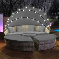 Bei einer garten lounge insel handelt es sich um eine größere loungelandschaft, auf der man einerseits liegen und chillen kann und andererseits diese variante als sitzmobiliar nutzen kann. Sonneninseln Gunstig Online Kaufen Real De