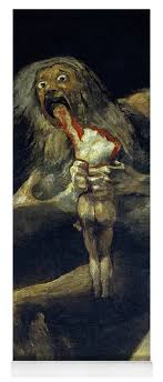 The artwork 'saturn devouring his son' by the famous spanish artist francisco goya is considered one of the greatest paintings of the 19th century. Saturn Devouring His Son Yoga Mat For Sale By Francisco Goya