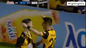 Трансляция со стадиона пантессалико, футбол. Aek 3 2 Volos Highlights 20 10 2019 Hd Video Dailymotion