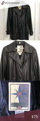Middlebrook Park Genuine Leather Coat Vintage Leather Jacket Leather Coat Embroidered Leather Jacket