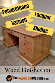 Lacquer Polyurethane Get The Whys Whens And Hows Right Here Wood Finish Easy Wood Projects Wood Diy
