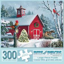 If you're looking for free jigsaw puzzles to play, look no further than these five websites. Buy Bits And Pieces Set Of Three 3 300 Piece Jigsaw Puzzles For Adults Winter Barn Ii Countryside Christmas Christmas Cabin 300 Pc Holiday Snow Snowman Jigsaws By Artist