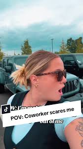 Lady Who Gets Scared by Coworker