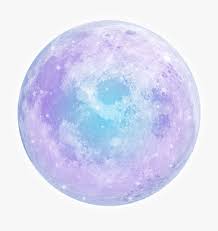 Light sky, blue sky and sun background material png. Transparent Full Blue Moon Clipart Pastel Moon Png Png Download Kindpng
