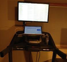 This desk has a noticeable diy beguile that influences it to look you are viewing diy stand up desk treadmill, picture size 883x708 posted by steve cash at february 9, 2018. How I Set Up My Desks One For Sitting One For Walking