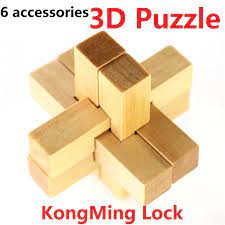 Working with your brain and hands is a killer combination that works your fine motor and strategic thinking skills! Hot Sale Vintage Kongming Lock 3d Puzzle Yx835 Wooden Brain Teaser Puzzle Game Toys 6 Accessories Luban Lock Free Shipping Wooden Brain Teaser Brain Teaserwood Brain Aliexpress