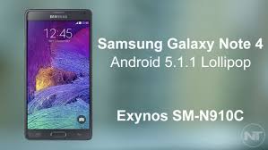 Update Galaxy Note 4 Sm N910c Exynos To Android 5 1 1 Lollipop Naldotech