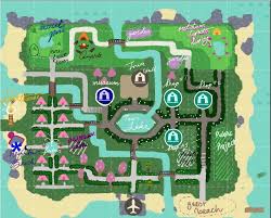 New horizons fans have already come up with fun and interesting town and island layouts that others can take inspiration from. Been Loving Seeing Everyone S Map Designs So Here S Mine Thanks To U Feenzauber For Template Animalcrossing