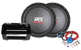 To do so, just connect to the speaker outputs on the source unit using speaker wire and then to the matching inputs on the subwoofer. Bass Package Thunder 600w Amplifier 15 Subwoofer Mtx Audio Serious About Sound