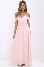 Charming Long Prom Dress Cute Pink Prom Dress Love Prom Dresses Off Shoulder Chiffon Prom Dress By Fancygirldress Peach Maxi Dresses Chiffon Prom Dress Dresses
