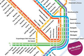 Literal English Translation Of Copenhagen Strain Map By Cphtrain Kr99 00 Train Map Map Transit Map