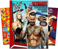 Kofi kingston de wwe dibujo para colorear. Buy Wwe World Wrestling Shaped Coloring Book With Stickers Online In Indonesia B00q3ccfu2