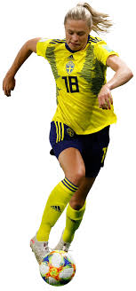 Fridolina rolfö is brimming with excitement ahead of the uwcl final against olympique lyonnais. Fridolina Rolfo Football Render 54735 Footyrenders