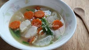Ikan mas masih terdaftar sebagai jenis ikan konsumsi yang banyak memiliki peran. Sup Lobak Putih Untuk Wanita Dalam Pantang Azie Kitchen