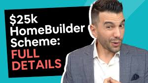 Homebuilder Grant Explained 25k Bonus Scheme For Home Buyers Youtube