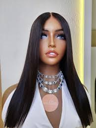 Beth Straight U Part Wig