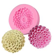 Khuôn Silicon Hình Hoa Nổi Trang Trí Bánh Rau Câu 3D, 4D