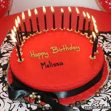 Belated Happy Birthday Cake Images With Name Edit Names Picture Of Melissa Is Loading Please Wait Happy Birthday Cakes Birthday Cake With Candles Happy Birthday Cake Images