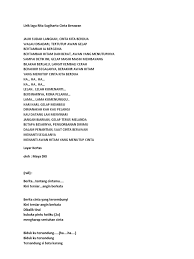 Yaa allahu rabbi tunjukkanlah jalan. Lirik Lagu Rita Sugiharto Cinta Berawan