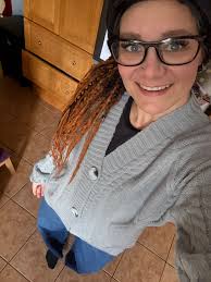 Cabled cardigan for sale size 4/5