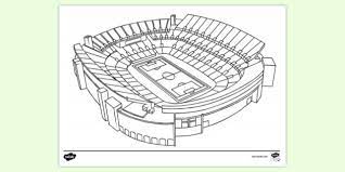 You could also print the picture while using the print button above the image. Free Football Stadium Colouring Colouring Sheets