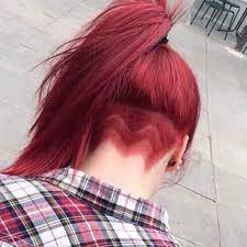 Most Followed Undercut Page On Instagram Red Hot Napeundercut Redhot Undercut Ucfeed Girlswithshavedhea Hair Styles Undercut Hairstyles Hot Hair Styles